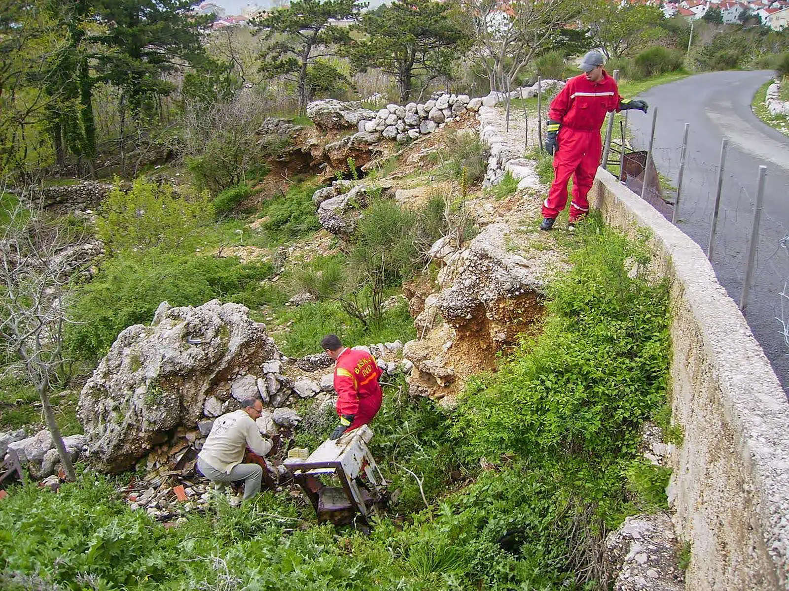 Stari kaštel Baška – čišćenje šireg područja